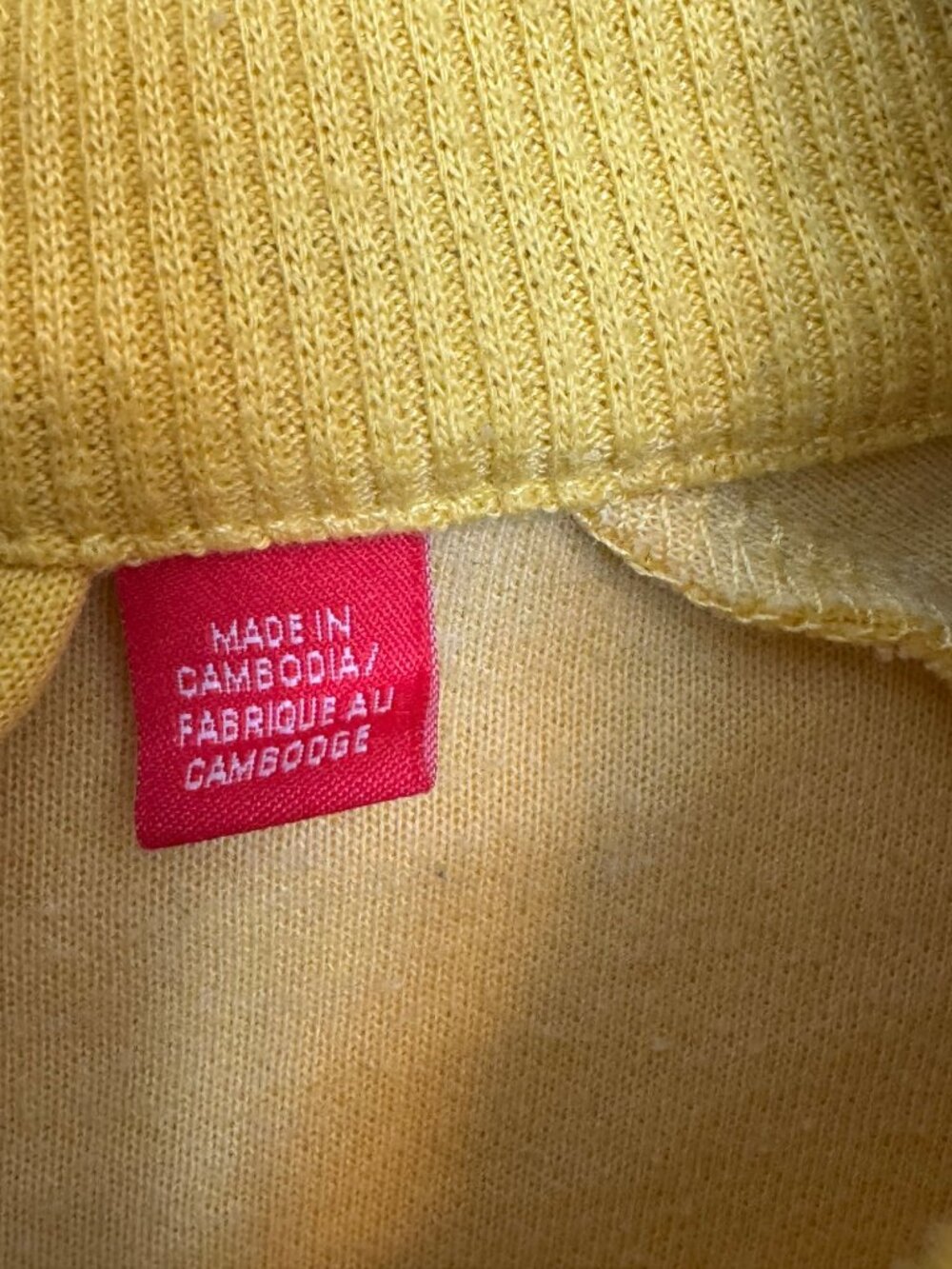 Vintage Puma Yellow & Green Full-Zip Track Jacket M 85% Polyester 15% Cotton - Picture 9 of 9